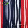 75D striped printed chiffon polyester fabric